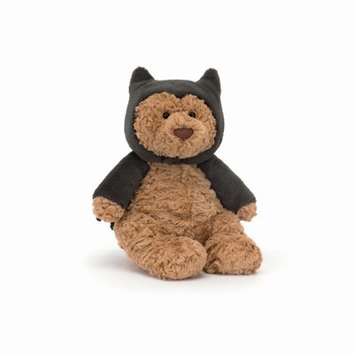 Jellycat Bartholomew Murciélago Oso | XQEU-09516